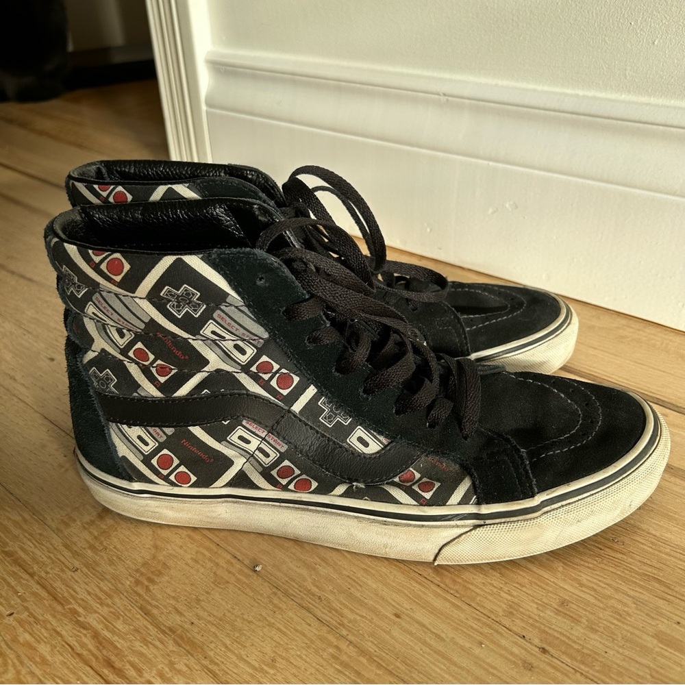 Vans Nintendo NES Controller 'GAME OVER' SK8-Hi High Top Shoes